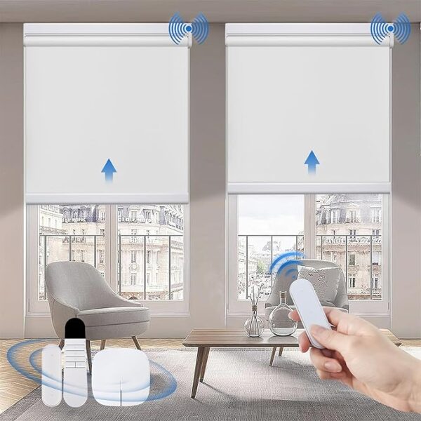 Motorized Blinds with Remote Control