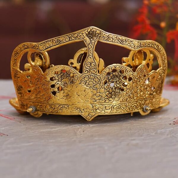 Laxmi Ganesh Saraswati Idol Diya Oil Lamp